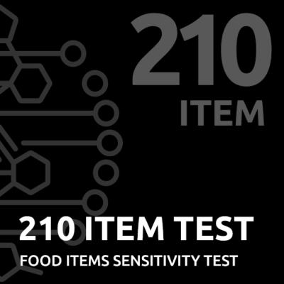 210 Item Food Sensitivity Test*