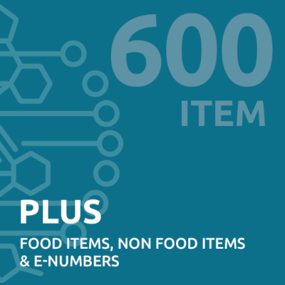 600 item food and non food intolerance test