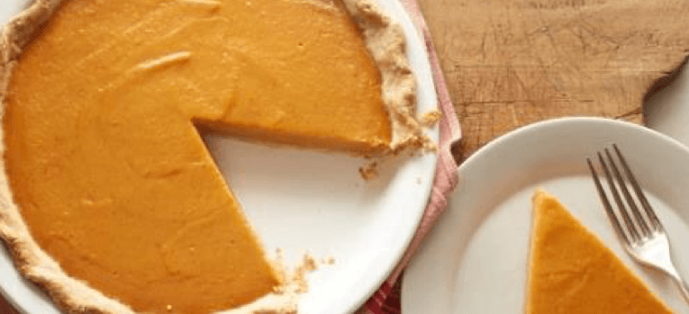 Vegan pumpkin pie, free-from delights, dessert recipies at tmi testing