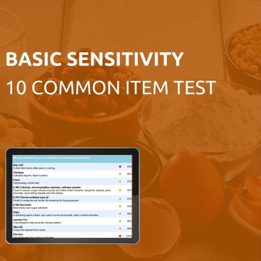 Basic 10 item sensitivity test