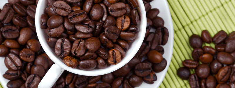 coffee beans - Caffeine Sensitivity Tips