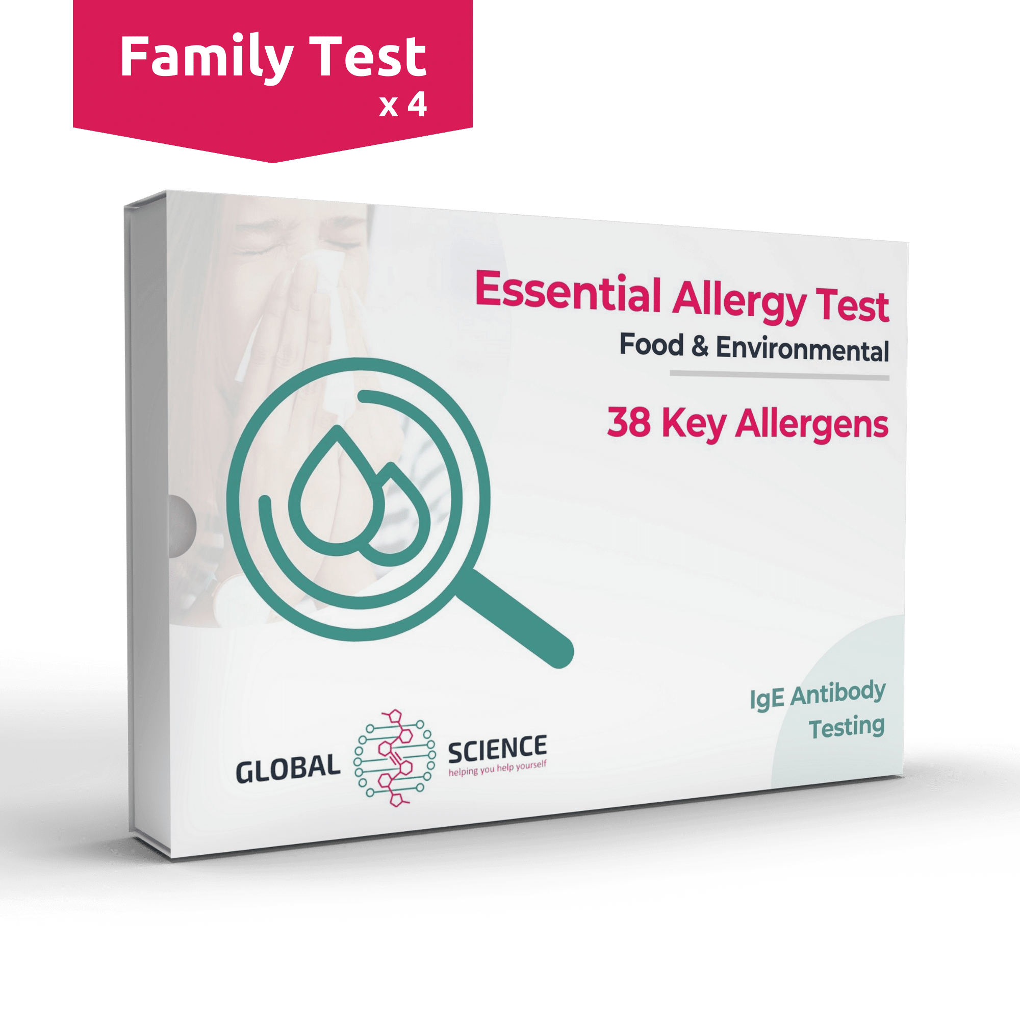 Essential Allergy Test 38 item lab allergy test TMI Testing