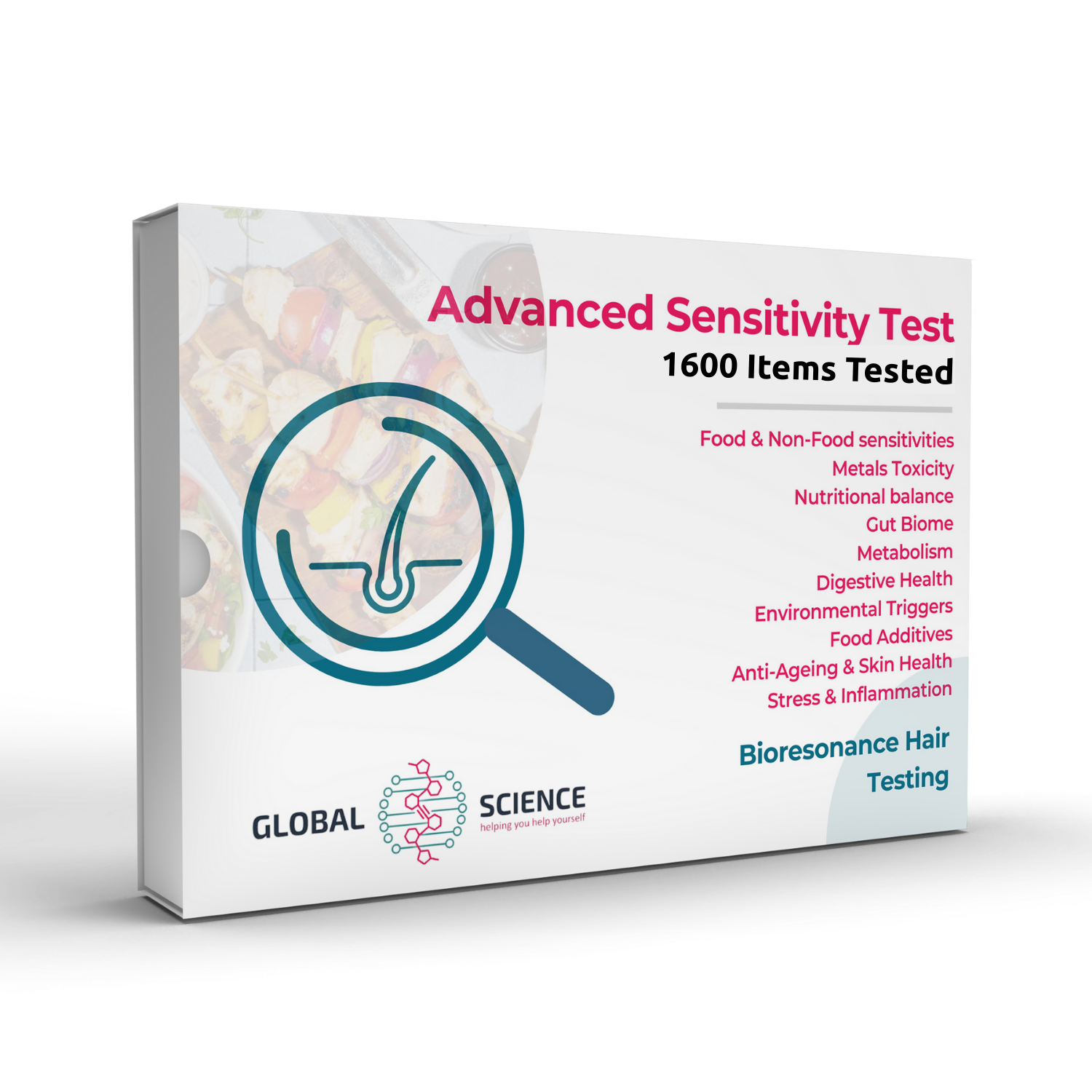 Our 1600 items tested Advanced sensitivity test